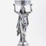 Sterling Tazza or Footed Comport Attributed to John R. Wendt Circa 1870