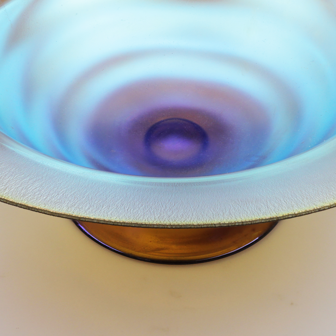 Tiffany Studios Favrile Glass Bowl - The Antique Guild