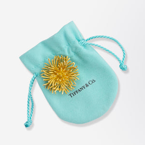 18kt Yellow Gold 'Sea Urchin' Brooch Pin by Tiffany & Co.