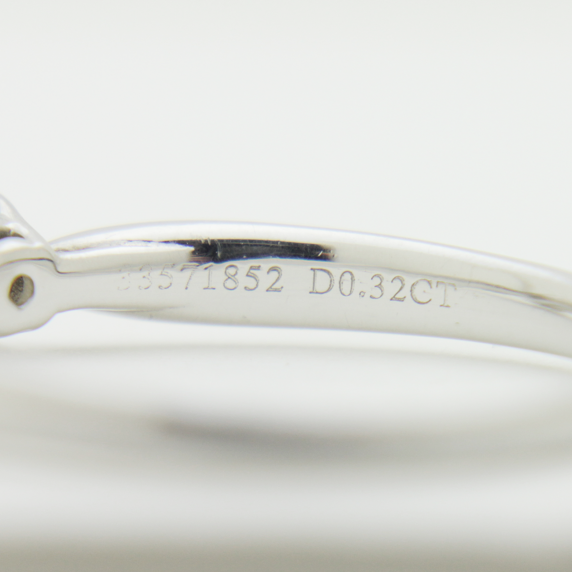 Tiffany & Co. Platinum and Diamond Ring