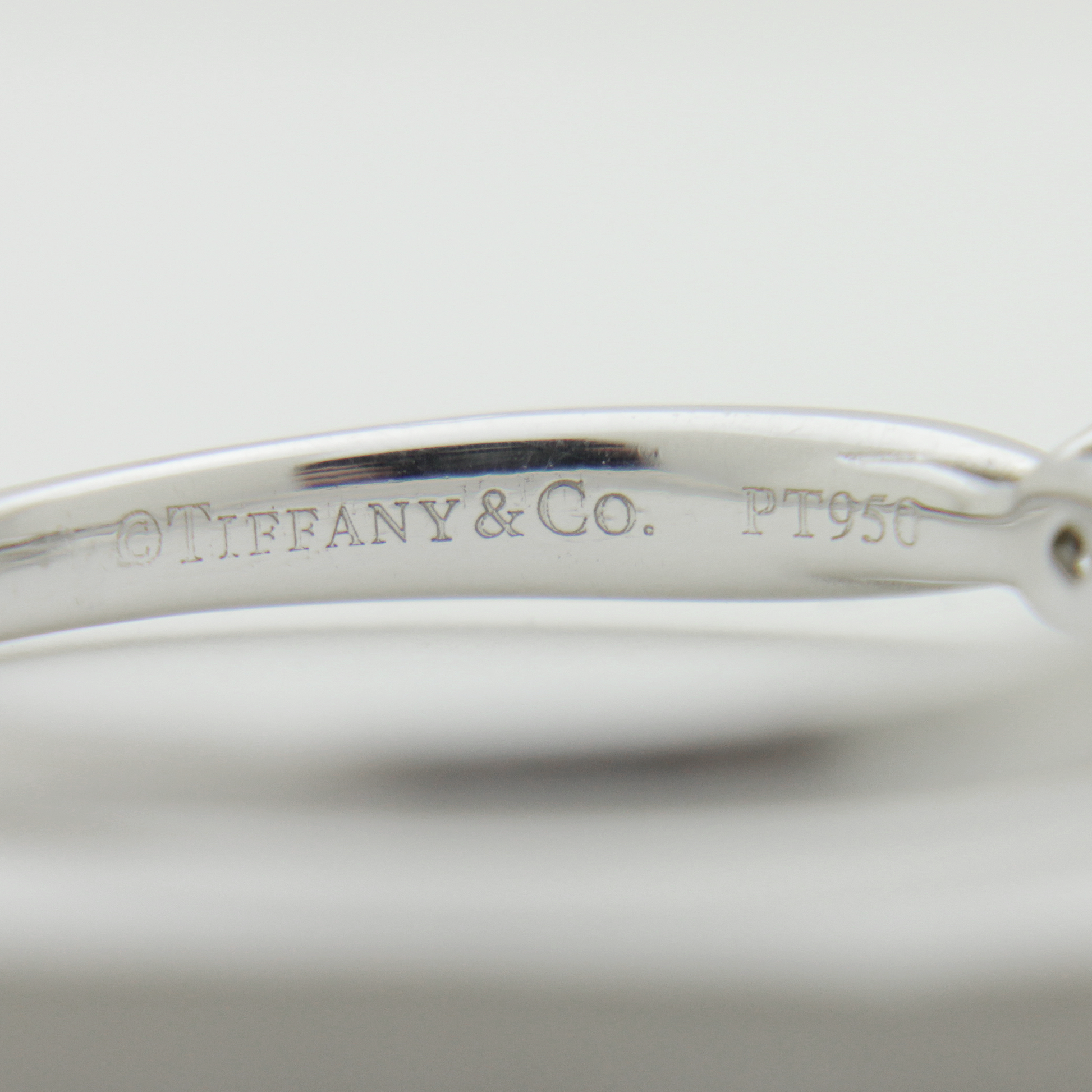 Tiffany & Co. Platinum and Diamond Ring