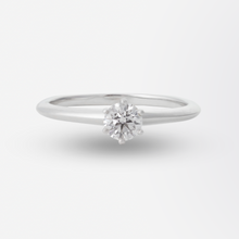 Load image into Gallery viewer, Platinum and Solitaire Diamond Ring by Tiffany and Company
