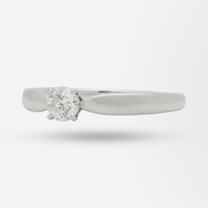 Tiffany & Co. Platinum and Diamond Ring
