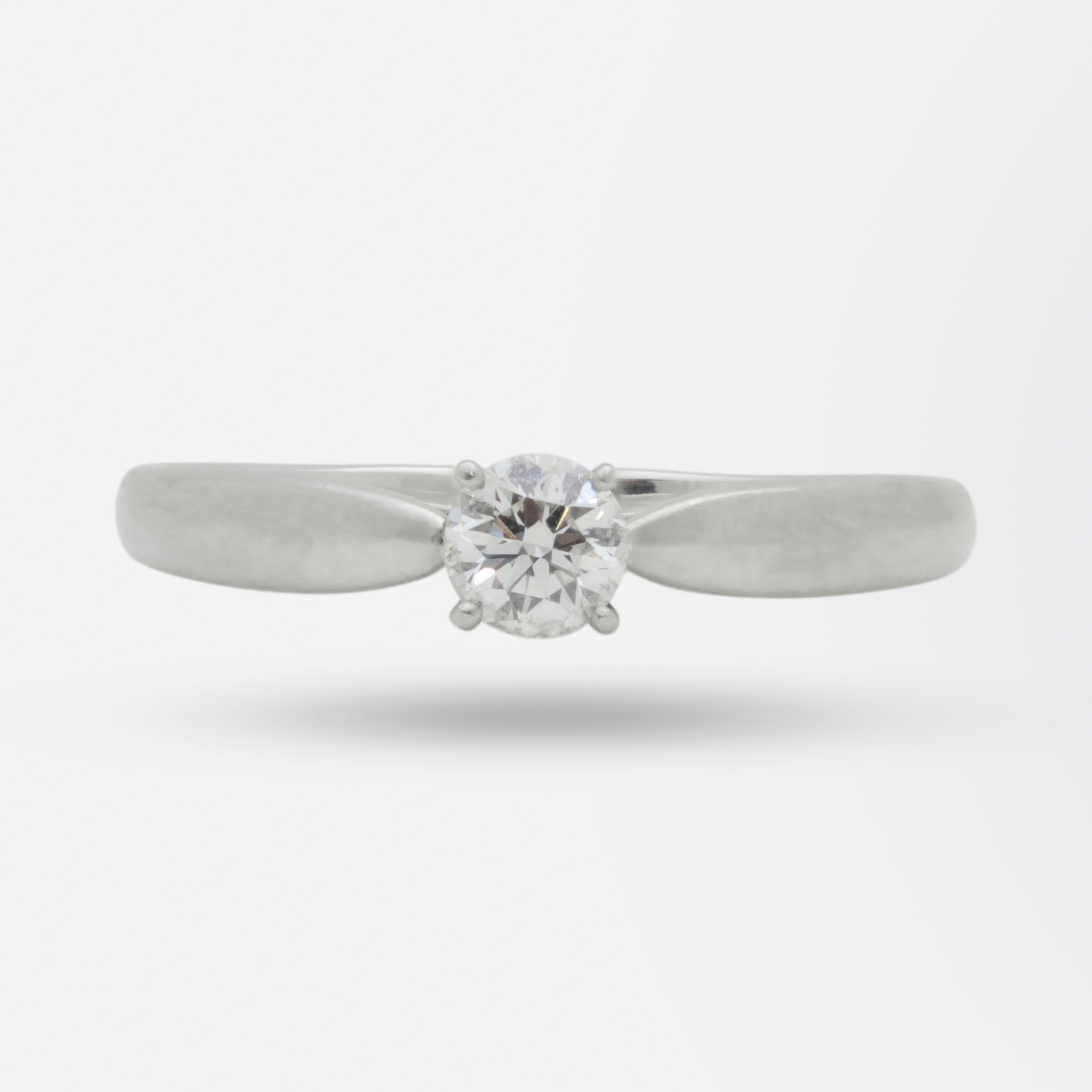 Tiffany & Co. Platinum and Diamond Ring