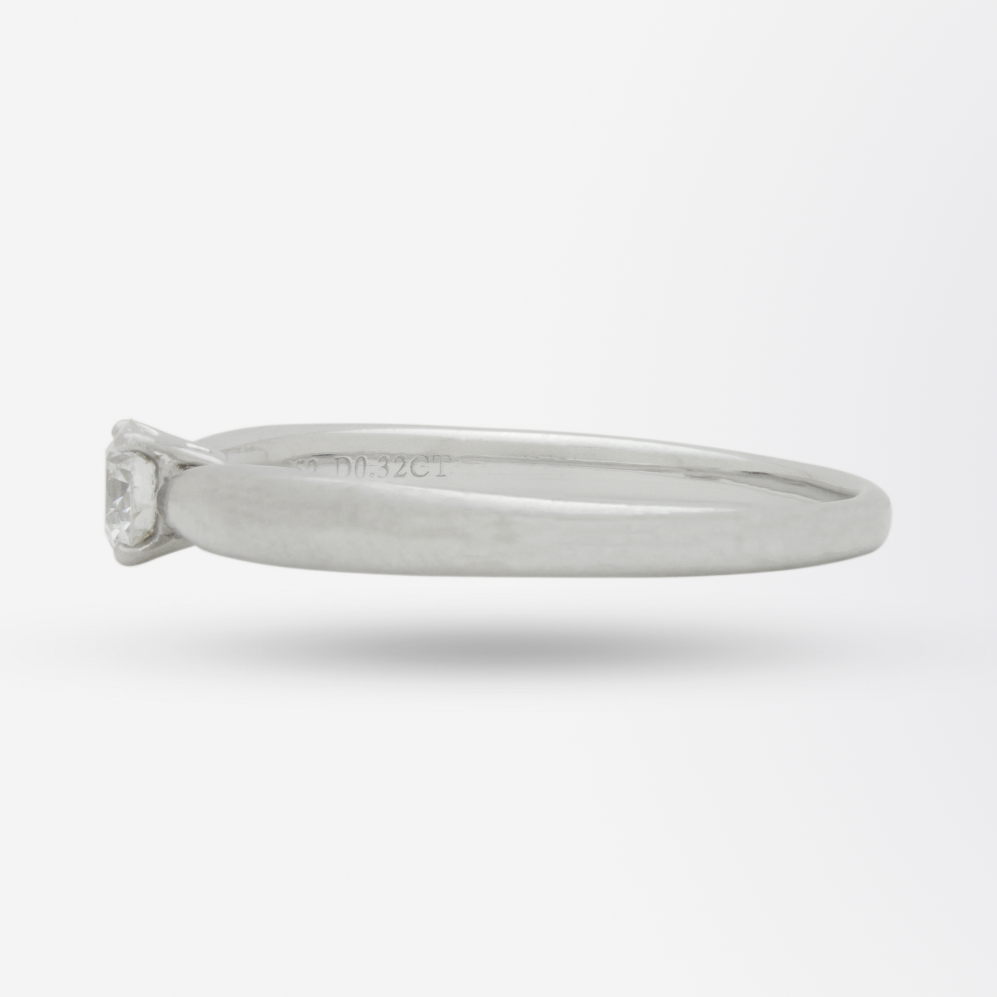 Tiffany & Co. Platinum and Diamond Ring