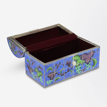Load image into Gallery viewer, Korean Pure Silver Cloisonne Chest