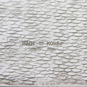 Korean Pure Silver Cloisonne Chest