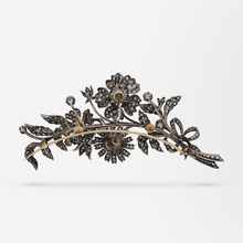 Load image into Gallery viewer, 19th Century, 18kt Yellow Gold and Diamond ‘En Tremblant’ Brooch