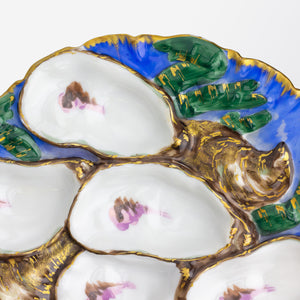 Presidential Oyster Plate Designed by Theodore R. Davis for Haviland & Co. of Limoges