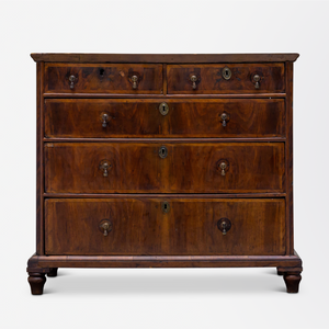 William and Mary Chest of Drawers in Walnut