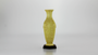 Chinese Republic Yellow Ceramic Vases - The Antique Guild