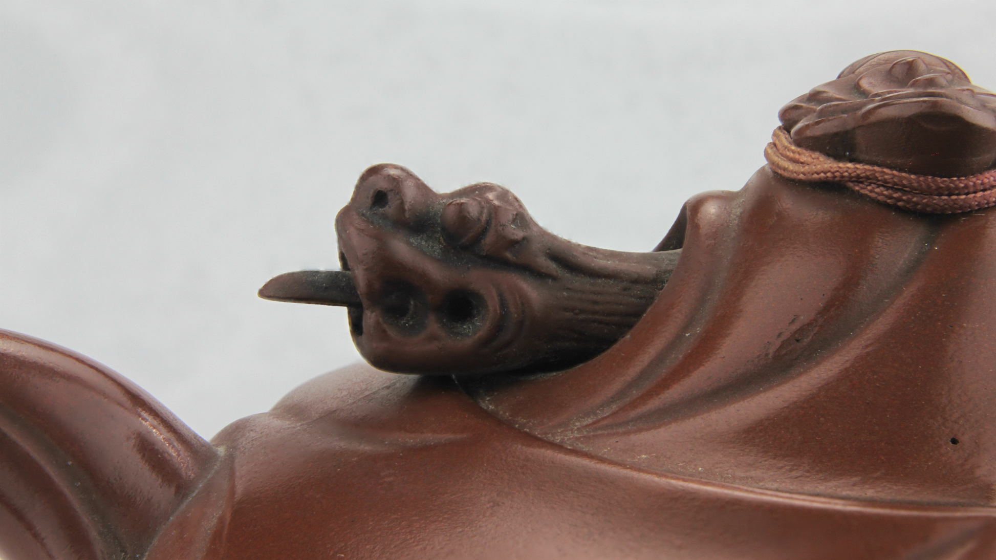 20th Century Japanese Tokoname Ware Novelty Dragon Teapot - The Antique Guild